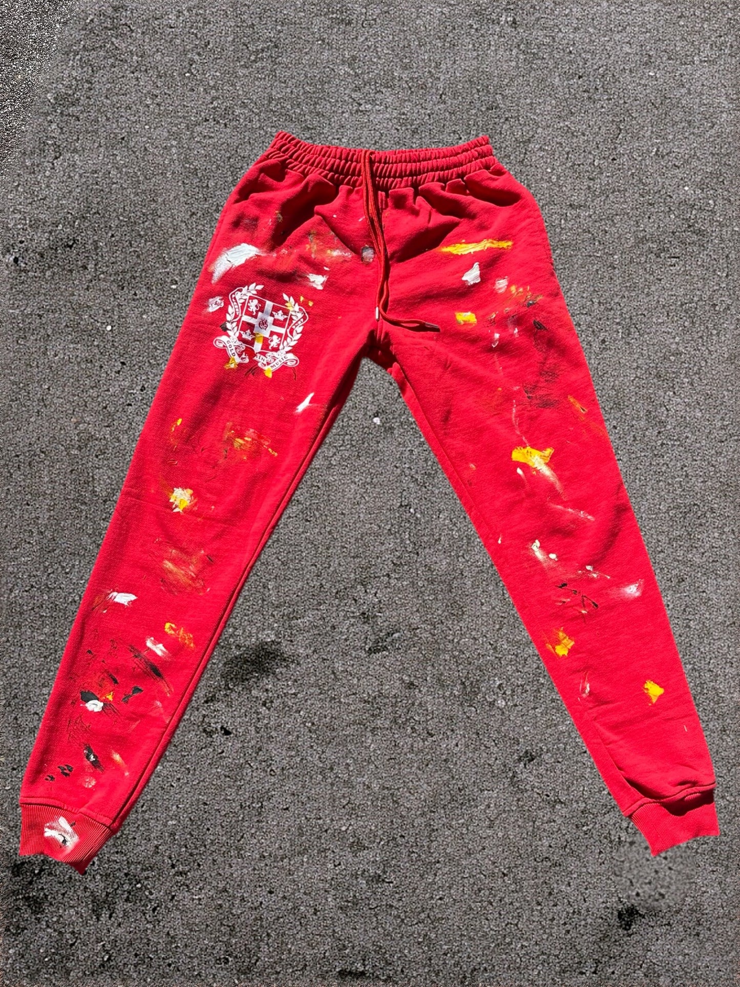MEDALLIONS SWEATSUIT - RED
