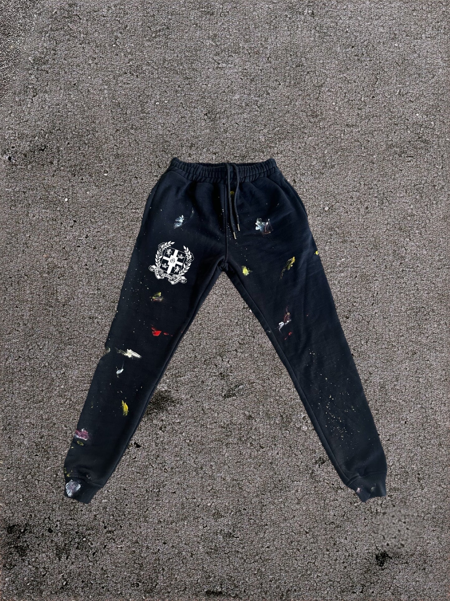 MEDALLIONS SWEATSUIT - BLACK