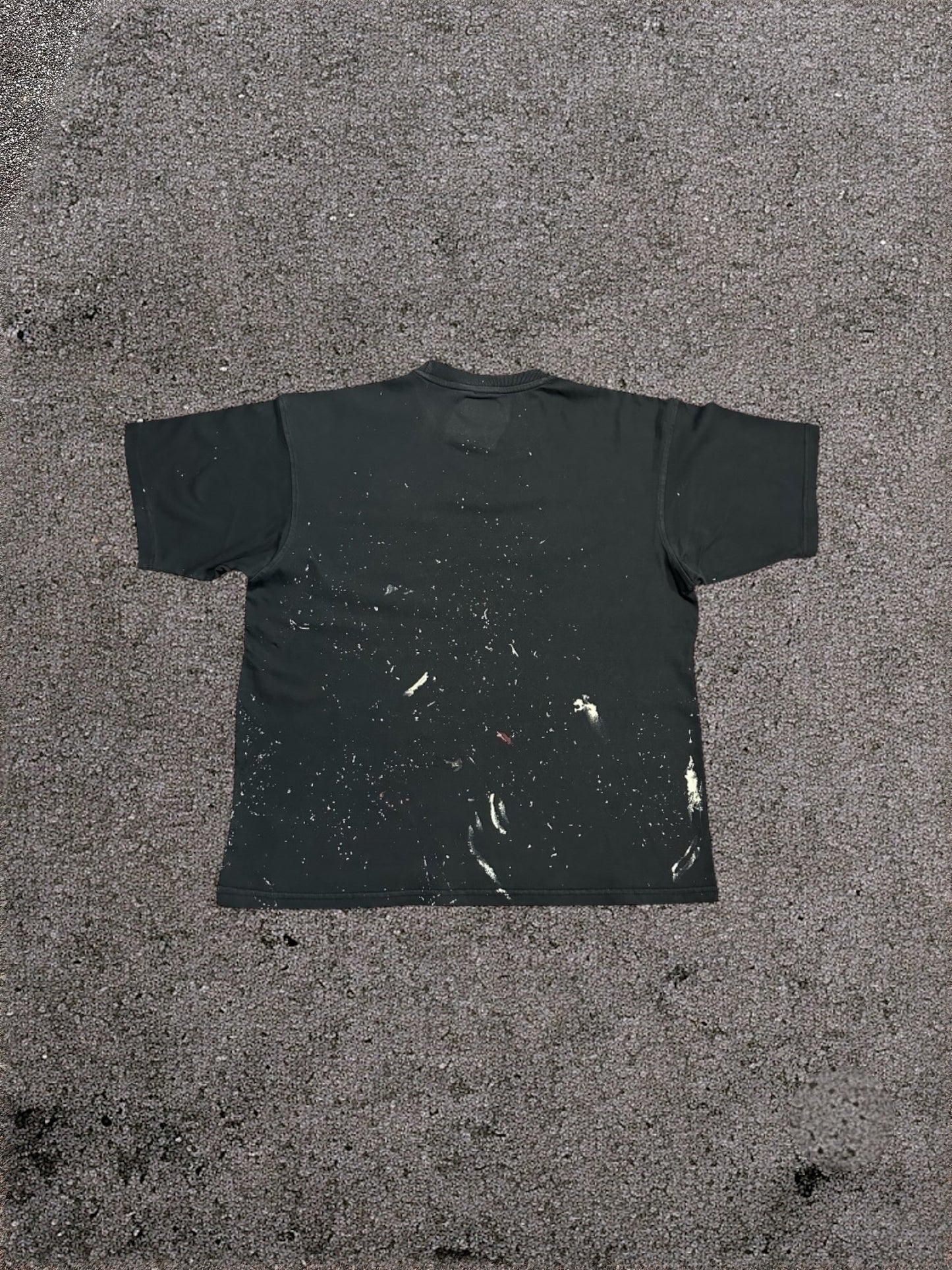 NOSTRA SPLATTER TEE - BLACK
